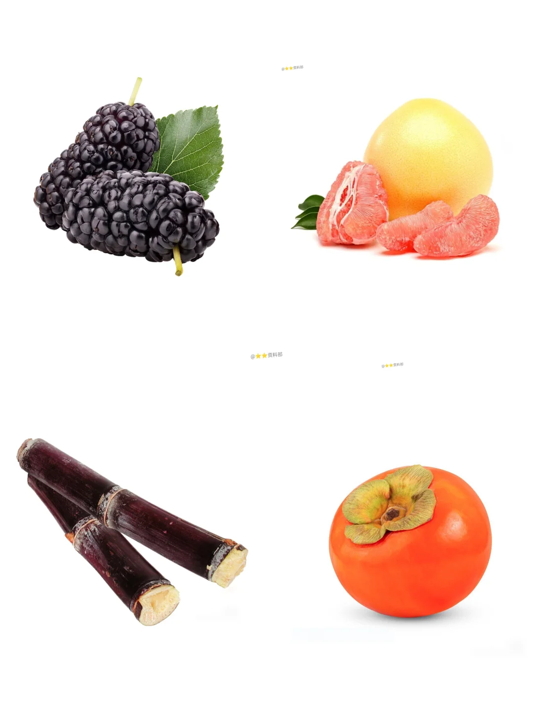 常见水果类可打印