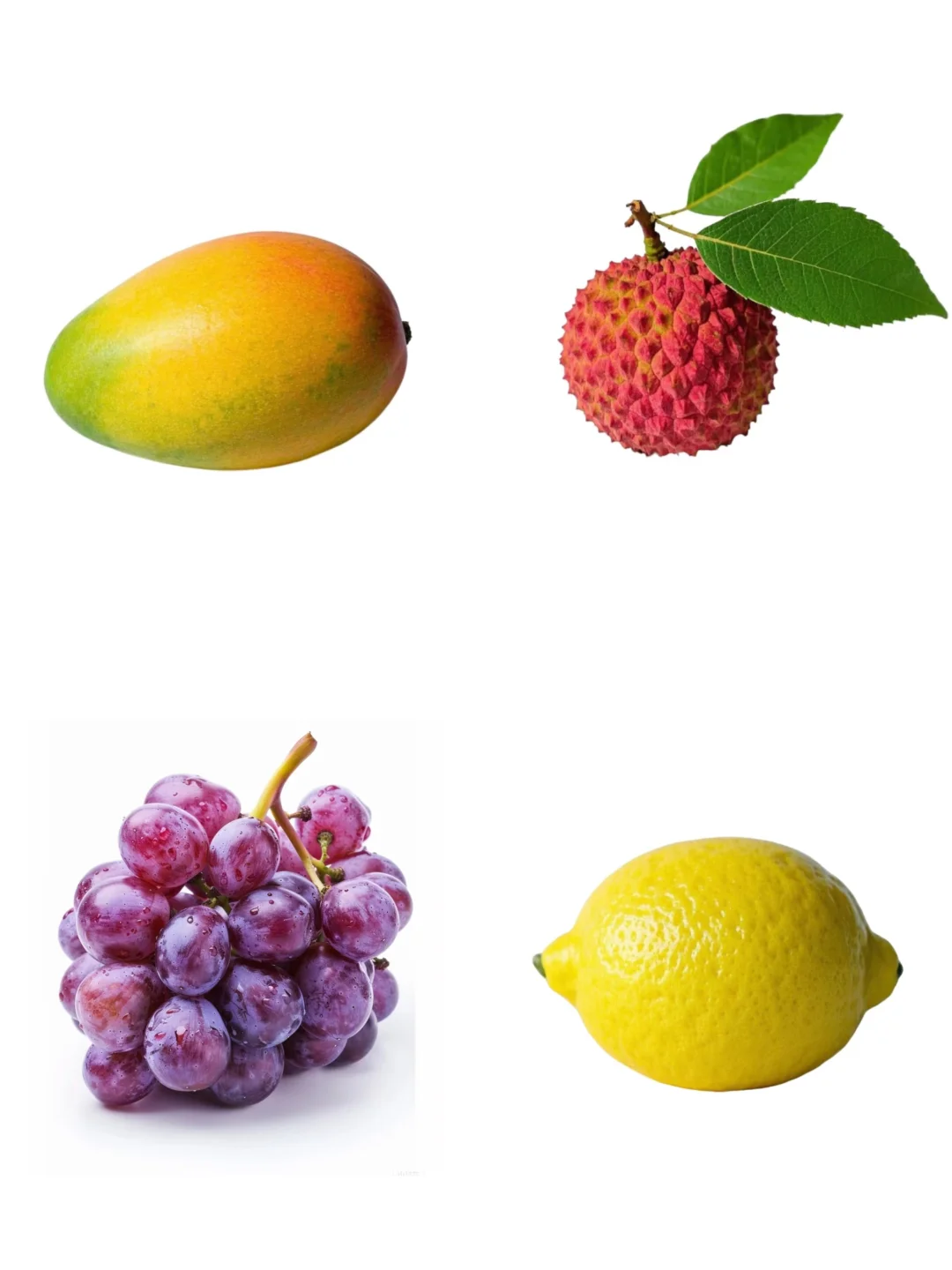 常见水果类可打印