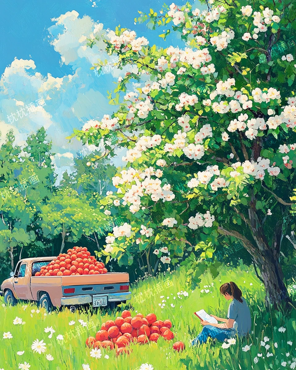 硕果累累，每一颗都是大地的甜蜜告白