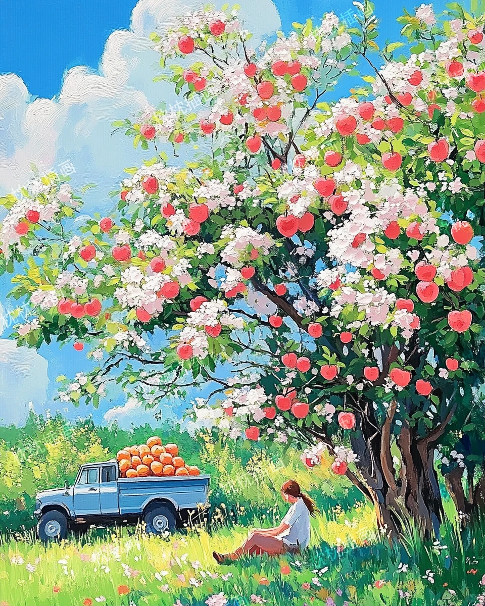 硕果累累，每一颗都是大地的甜蜜告白