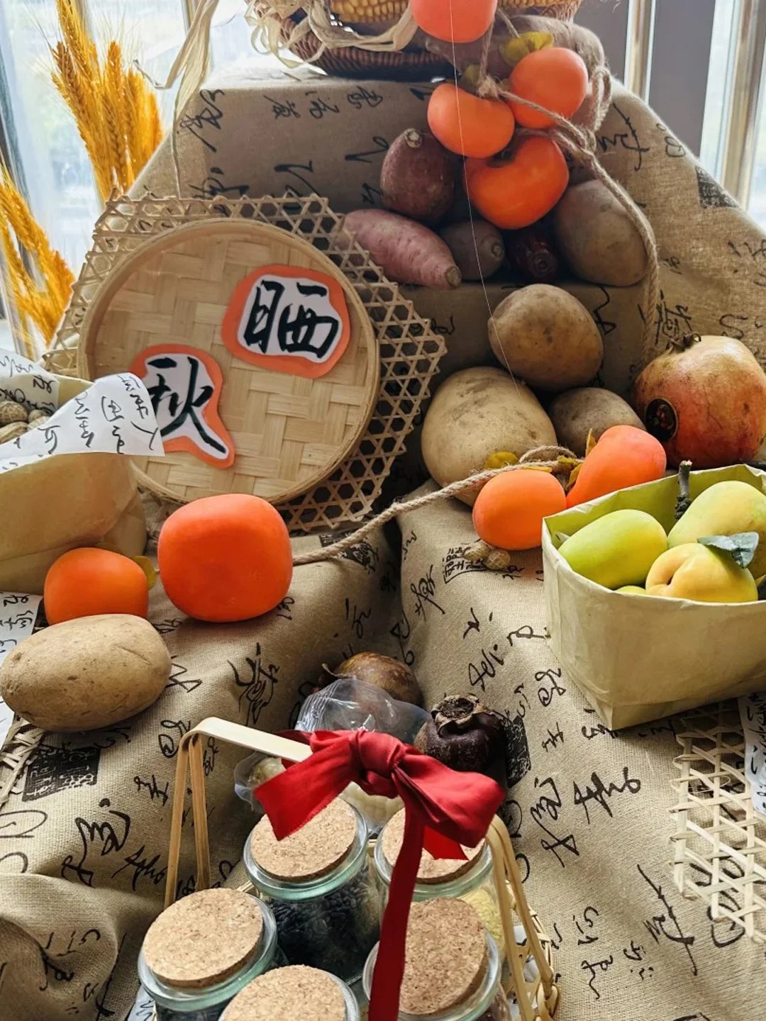 秋季美陈｜五谷丰登主题美陈分享