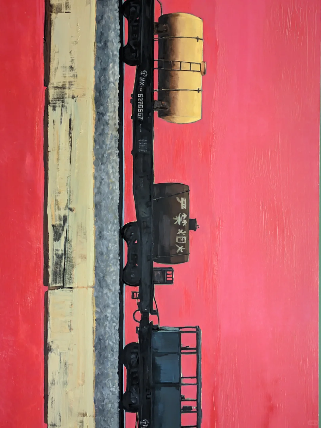 在深圳，看了一场超酷的工业风画展！?