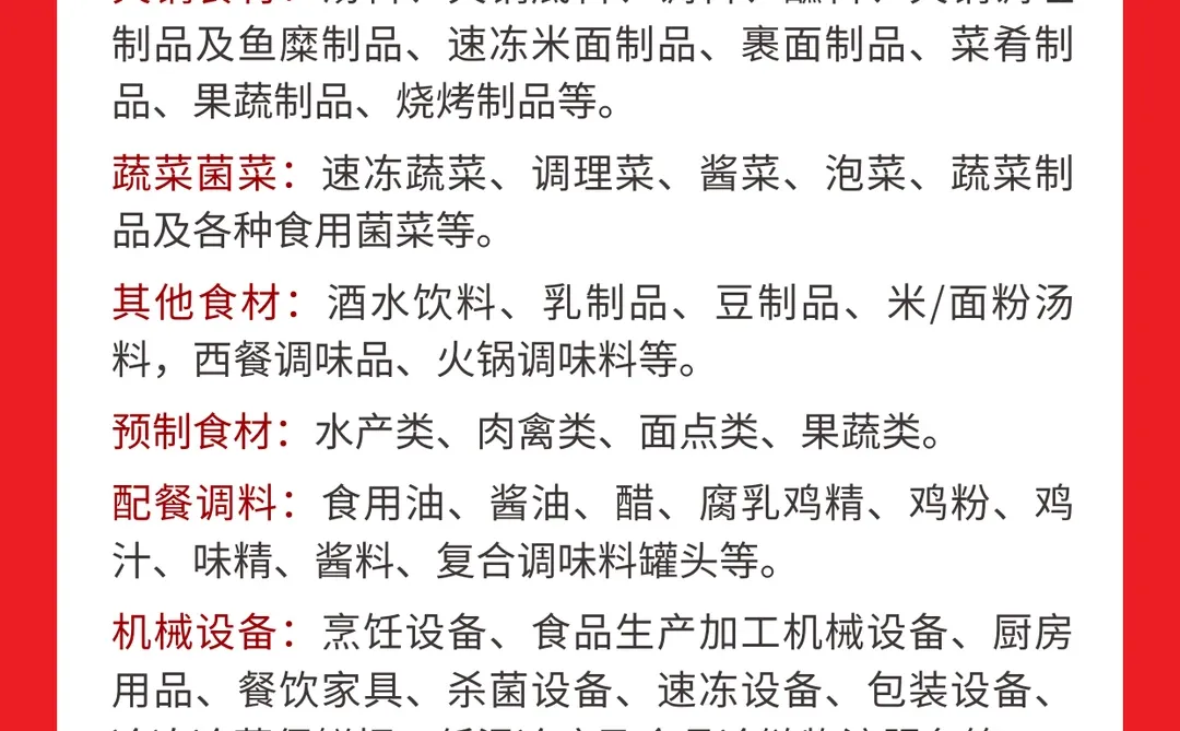 本周举办2025北京餐食会逛展须知