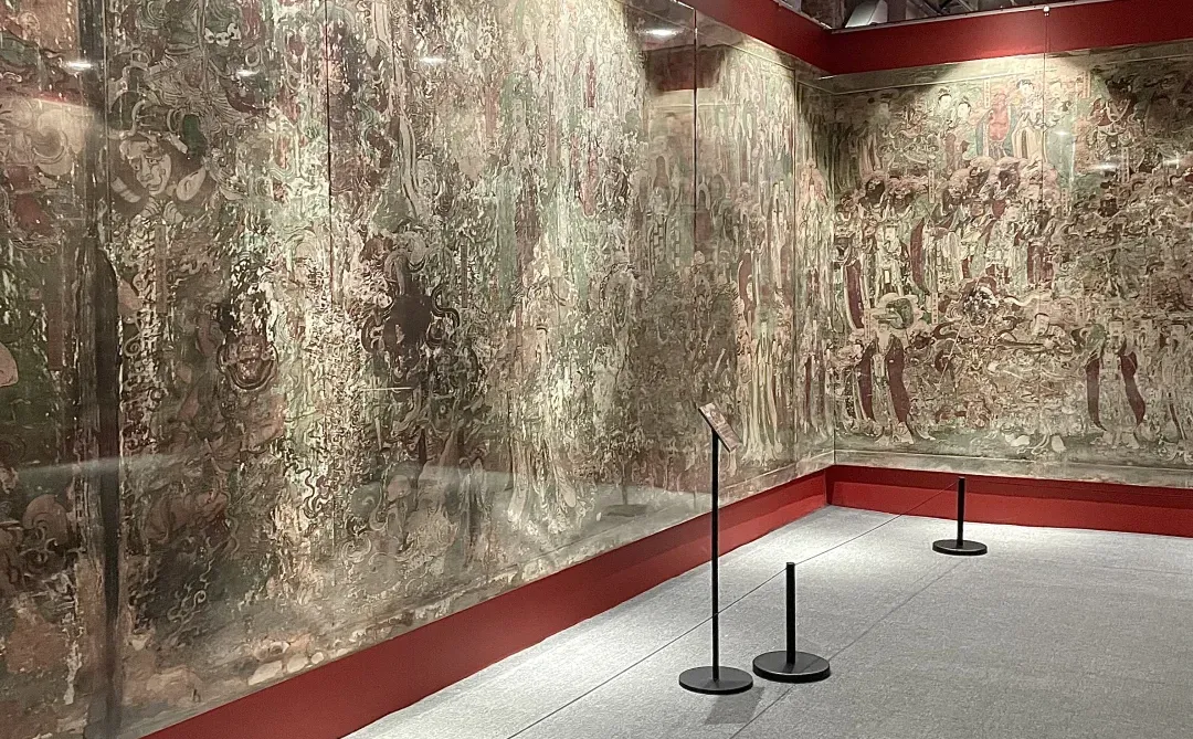 石家庄新晋宝藏展?工业风✖️千年壁画绝了！