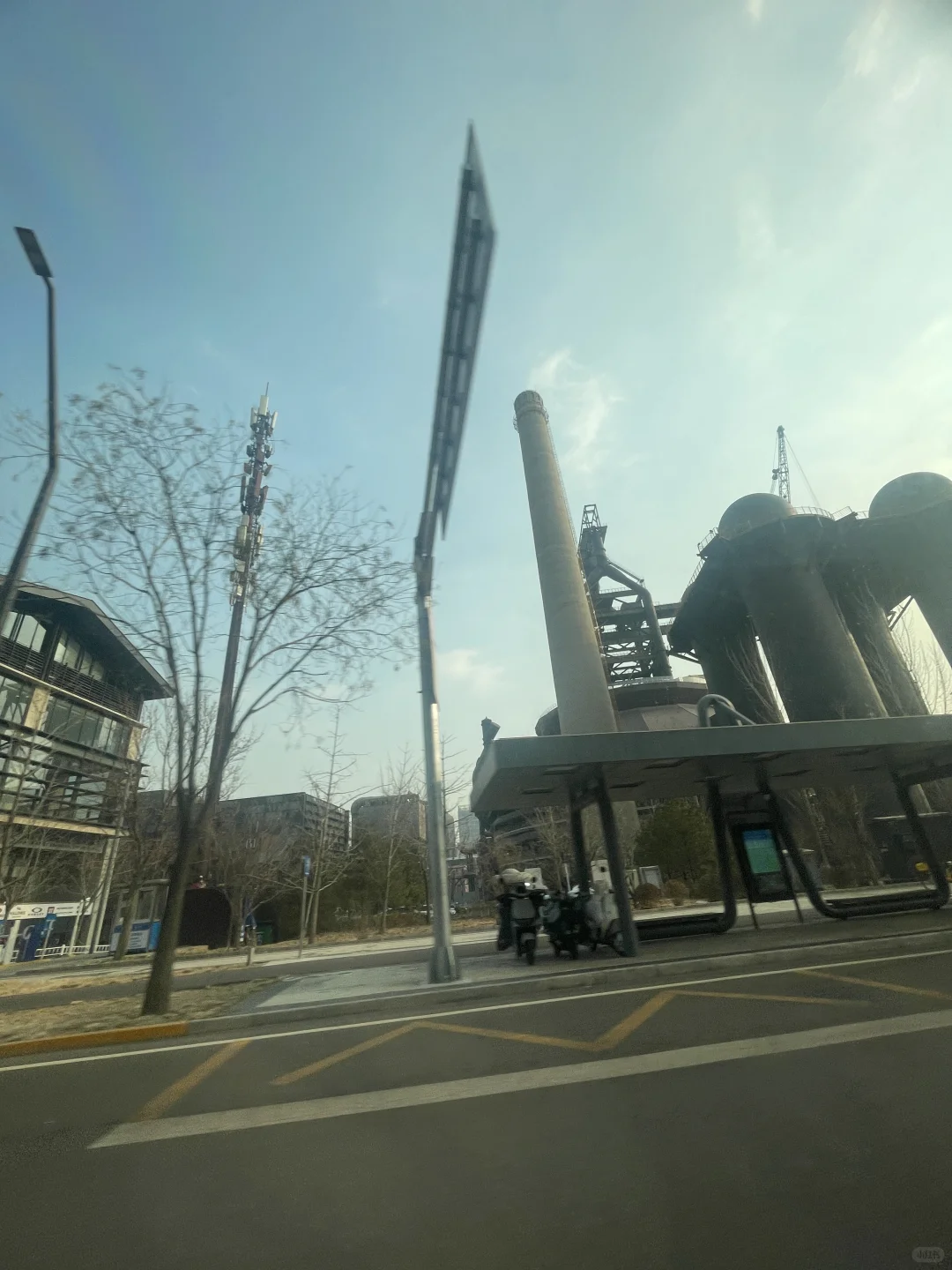 首钢展会，建筑物很棒