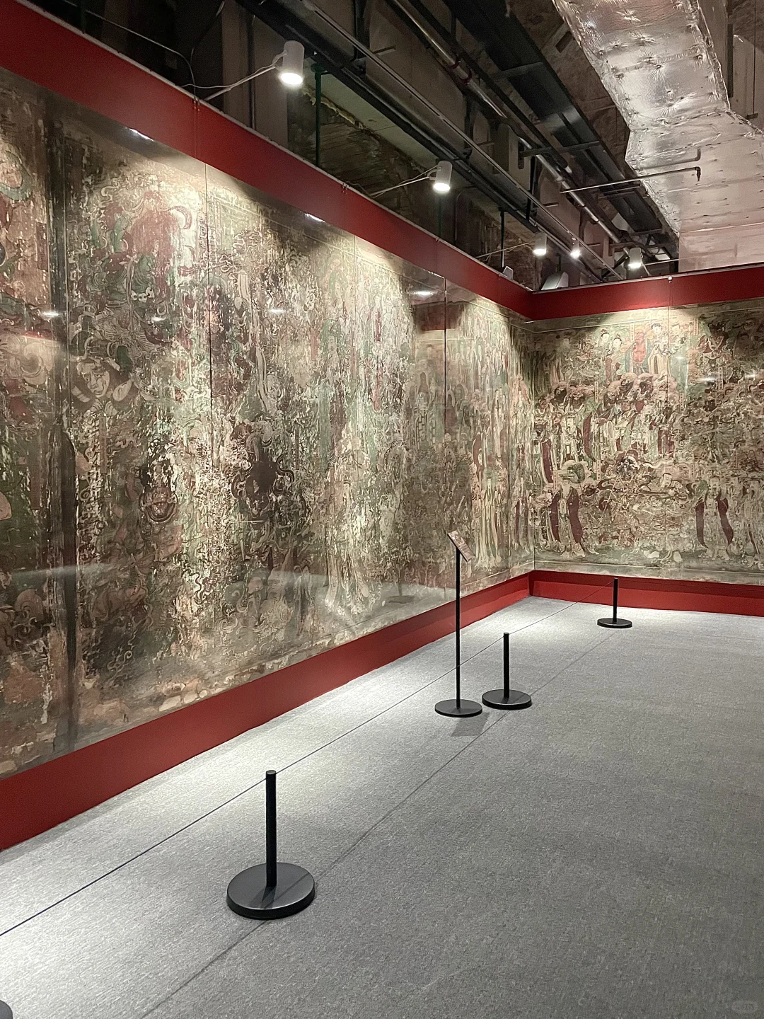 石家庄新晋宝藏展?工业风✖️千年壁画绝了！