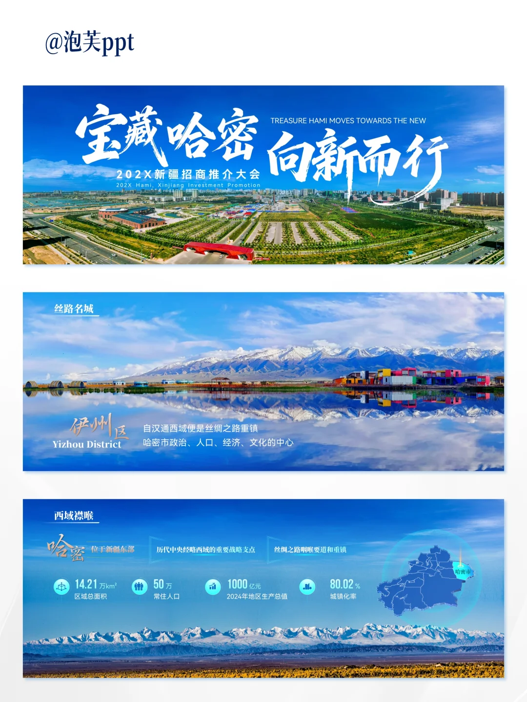 政府招商引资推介会PPT