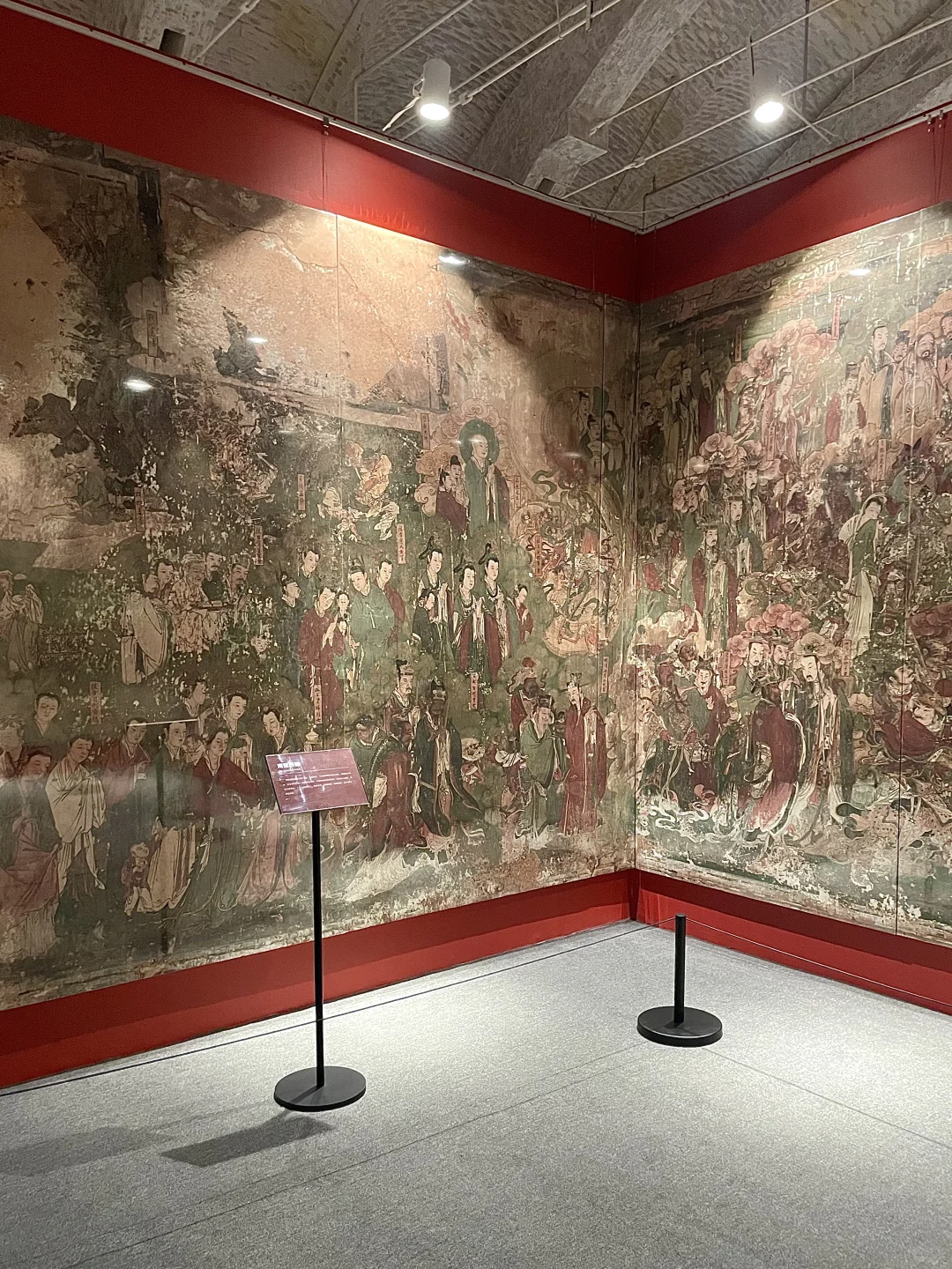 石家庄新晋宝藏展?工业风✖️千年壁画绝了！