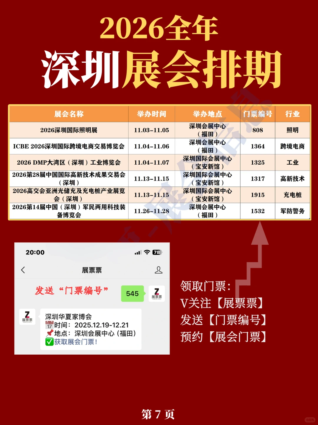 最新❗2026深圳展会排期一览表（130+场）