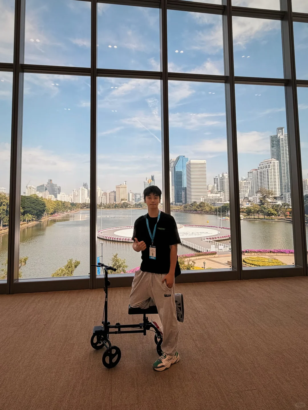 我的第一次国际会议发言，完成！✨