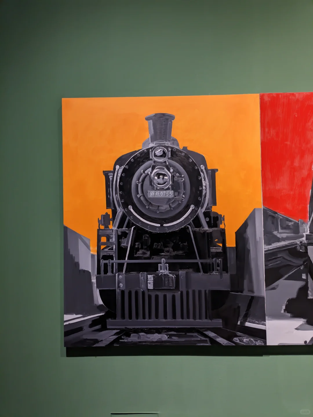 在深圳，看了一场超酷的工业风画展！?