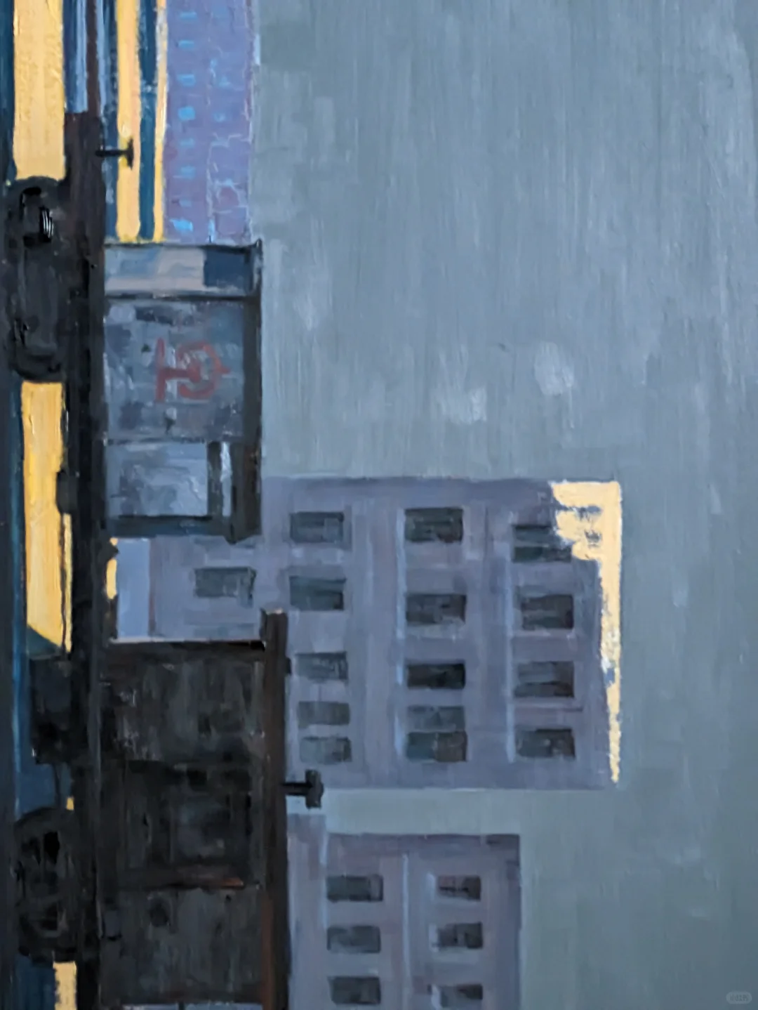 在深圳，看了一场超酷的工业风画展！?