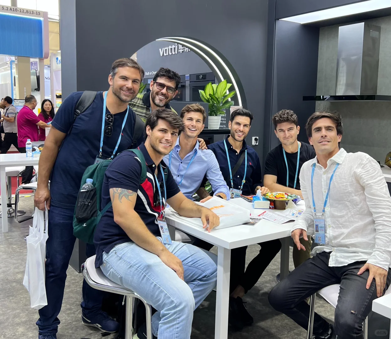 我们的阿根廷客户在广交会上非常活跃