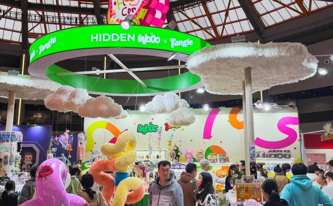 上海国际潮流毛绒展！可以盘的毛绒?