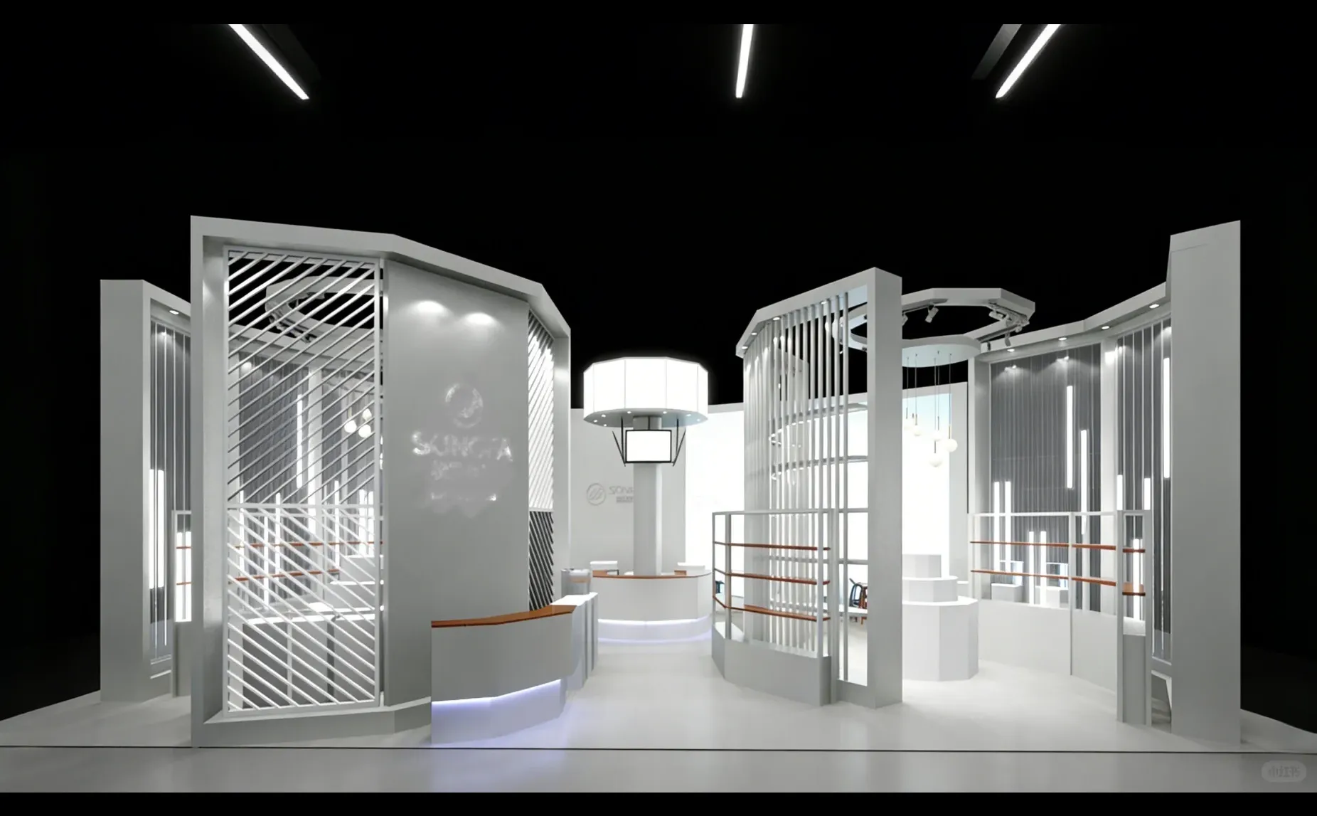 108平广交会展台设计?