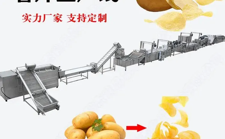 2025全自动薯条生产线品牌推荐...