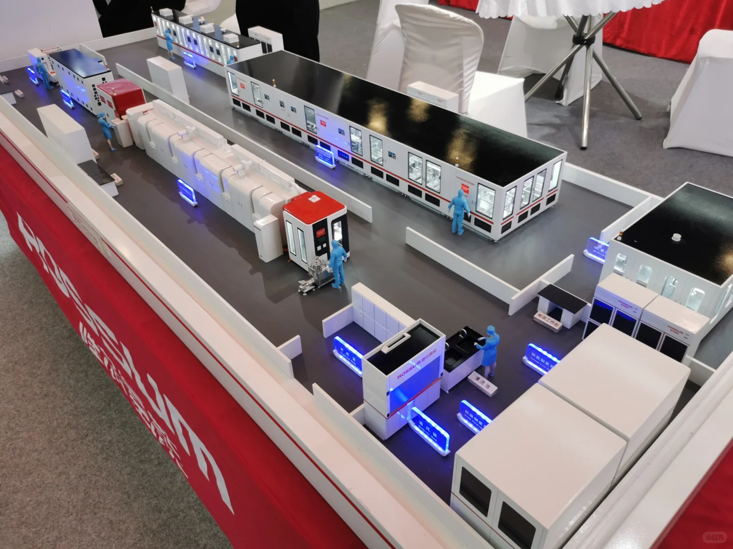 自动化产线工厂模型