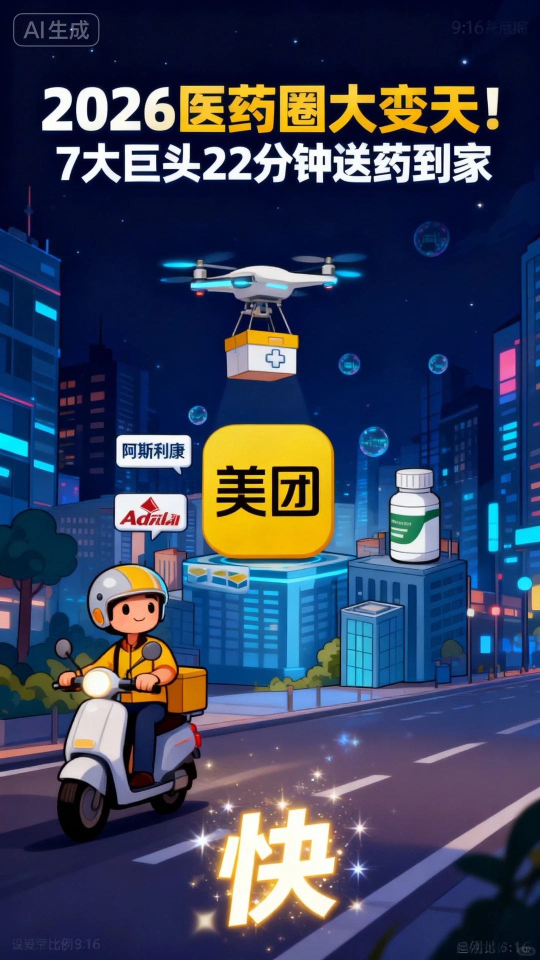 2026医药圈迎来巨变!美团强势签约进口药抢
