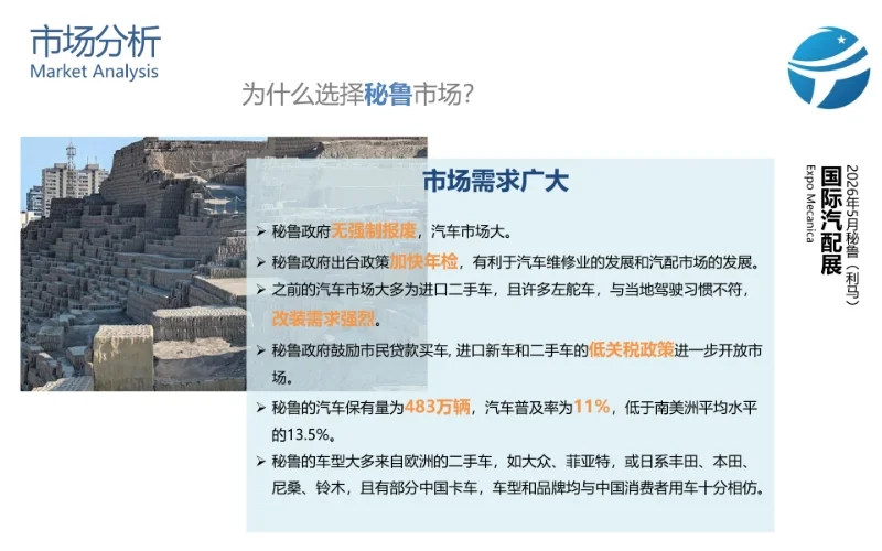 2026年5月秘鲁（利马）国际汽配展