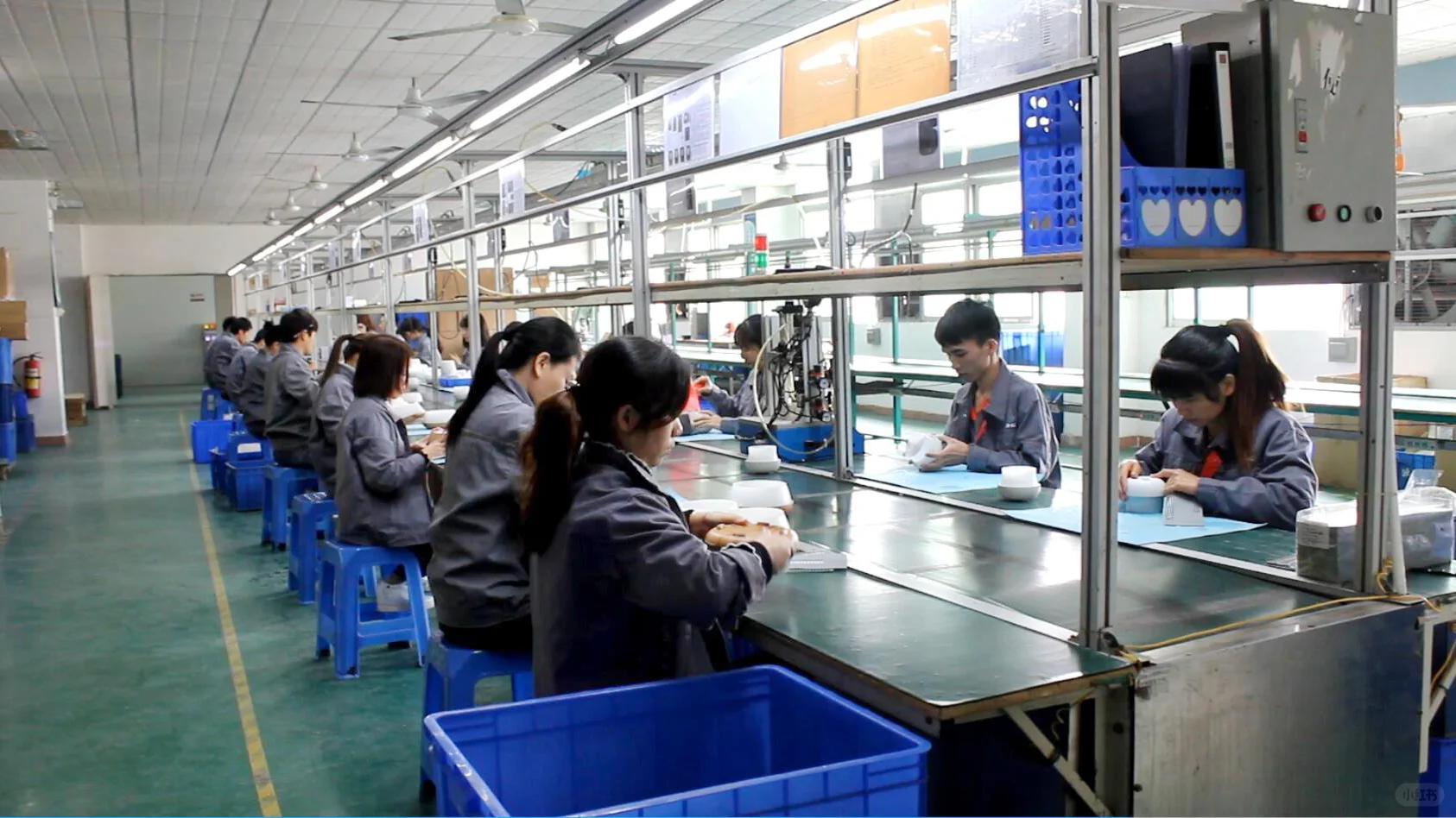 电子厂仿真花合体设计制造生产线！实体工厂