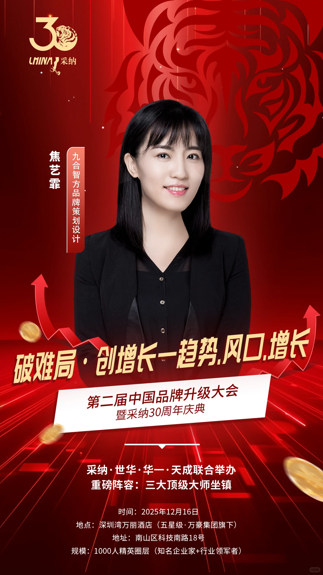 2025年第二届中国品牌升级大会报名中