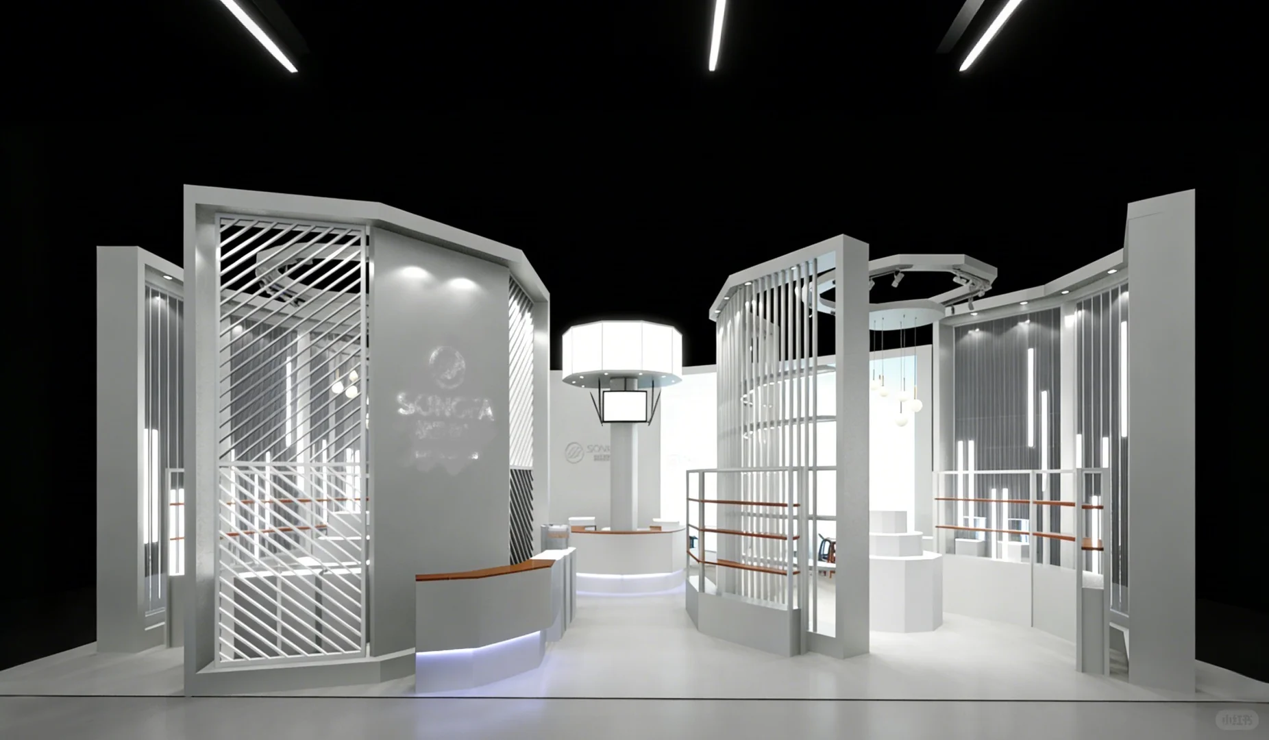 108平广交会展台设计?