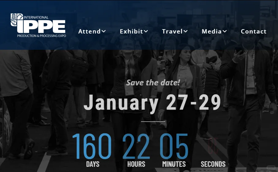 ?2026年1月美国IPPE家禽饲料展冲不冲？