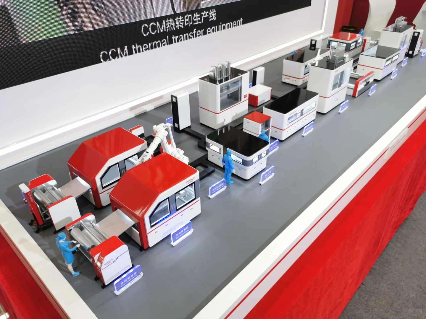 自动化产线工厂模型