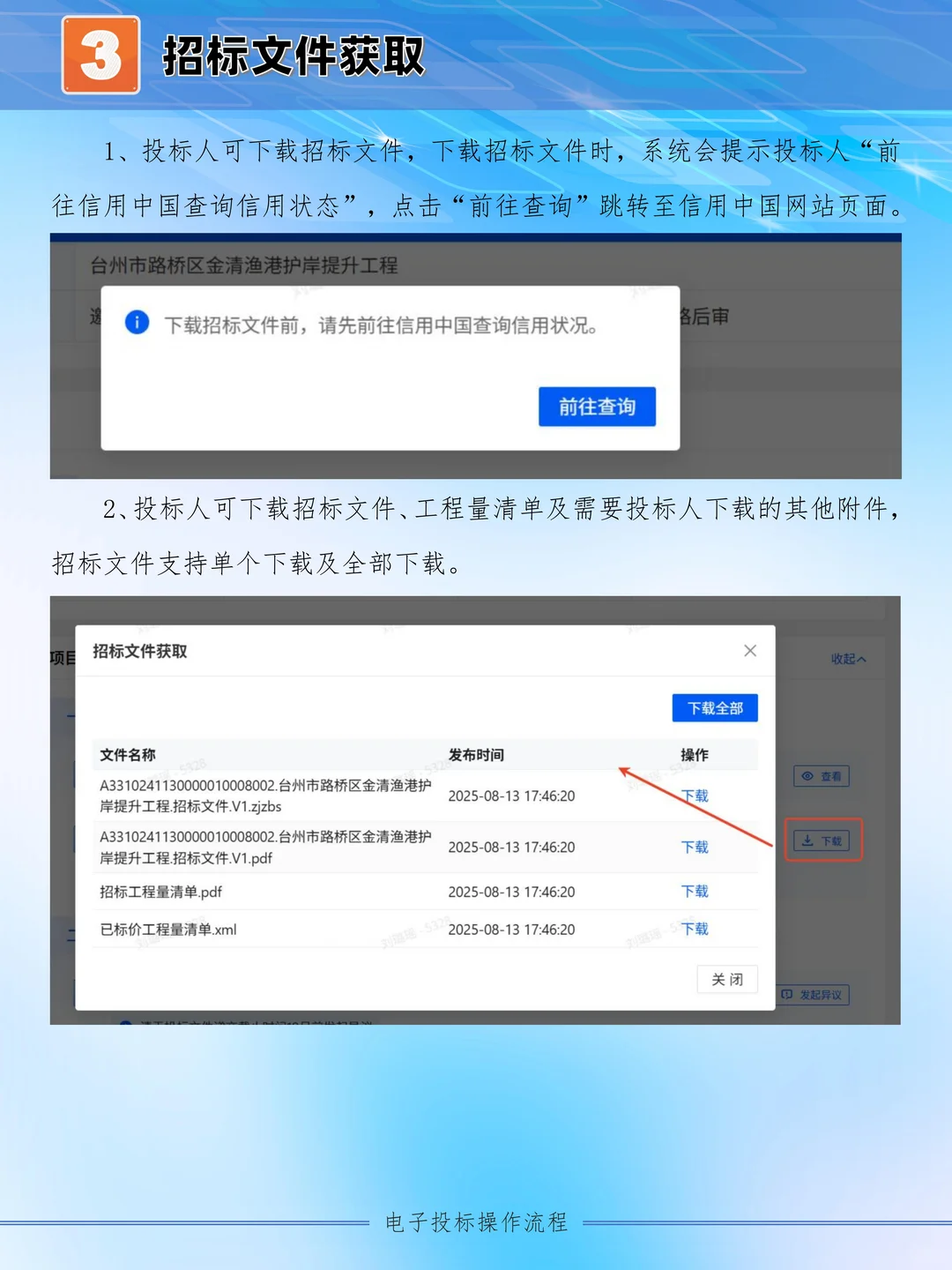 电子标怎么上传？远程开标大厅如何操作？