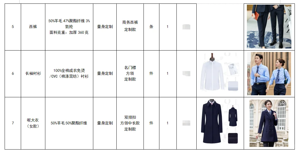 定制工作服