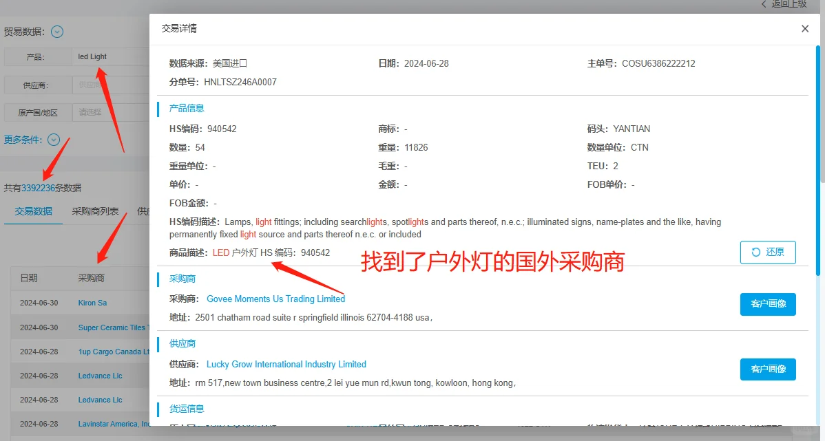如何找灯饰产品的国外采购商