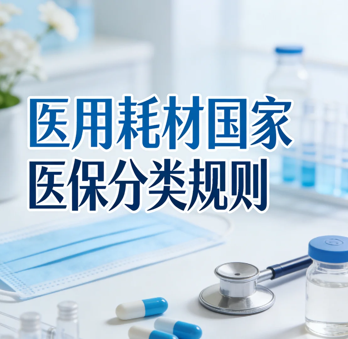 医用耗材国家医保分类规则