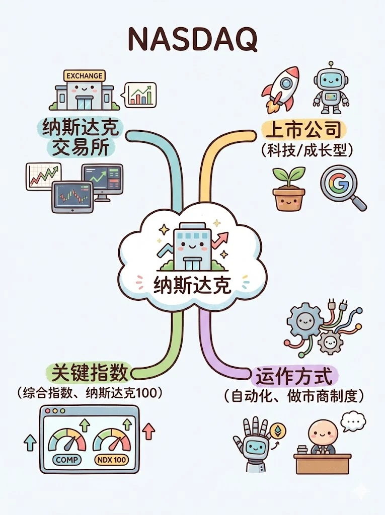 ?小白必看！1分钟搞懂什么是纳斯达克?