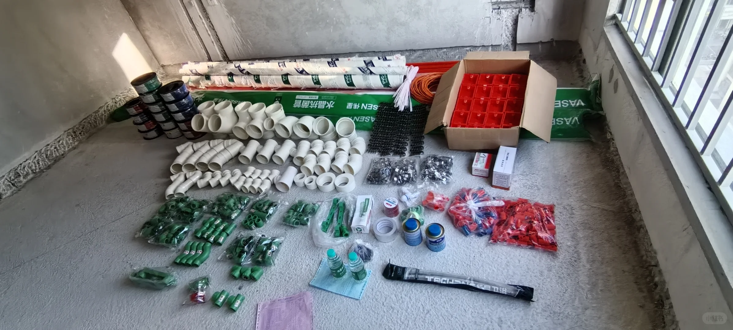 电线配送实拍｜南宁建材批发