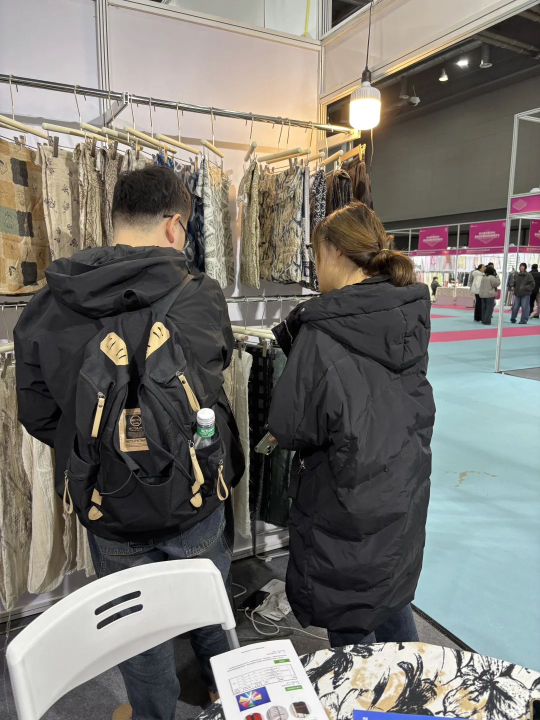 杭州纺织面料展、今天是最后一天啦～