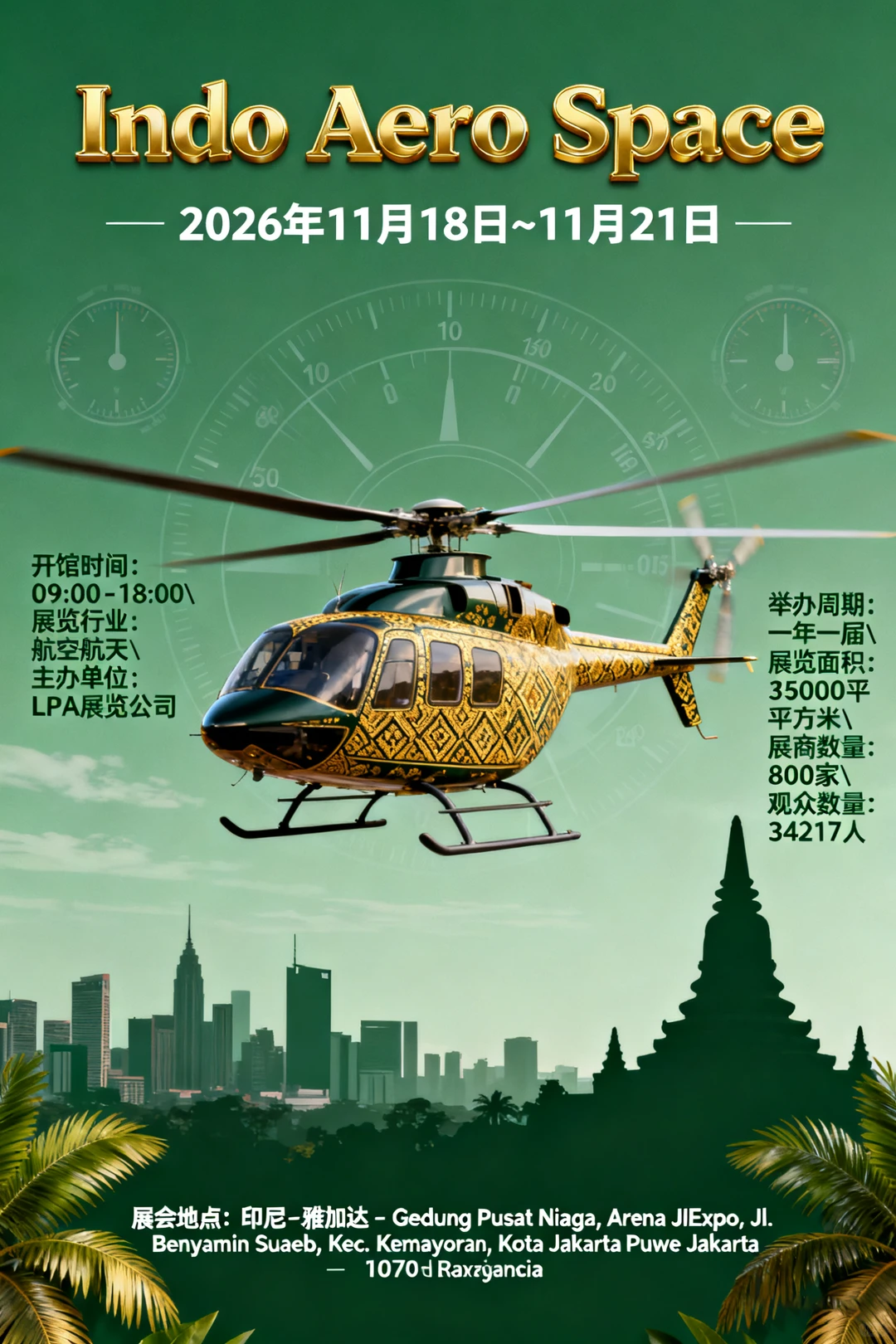 印尼雅加达航空航天展览会 Indo Aero Space