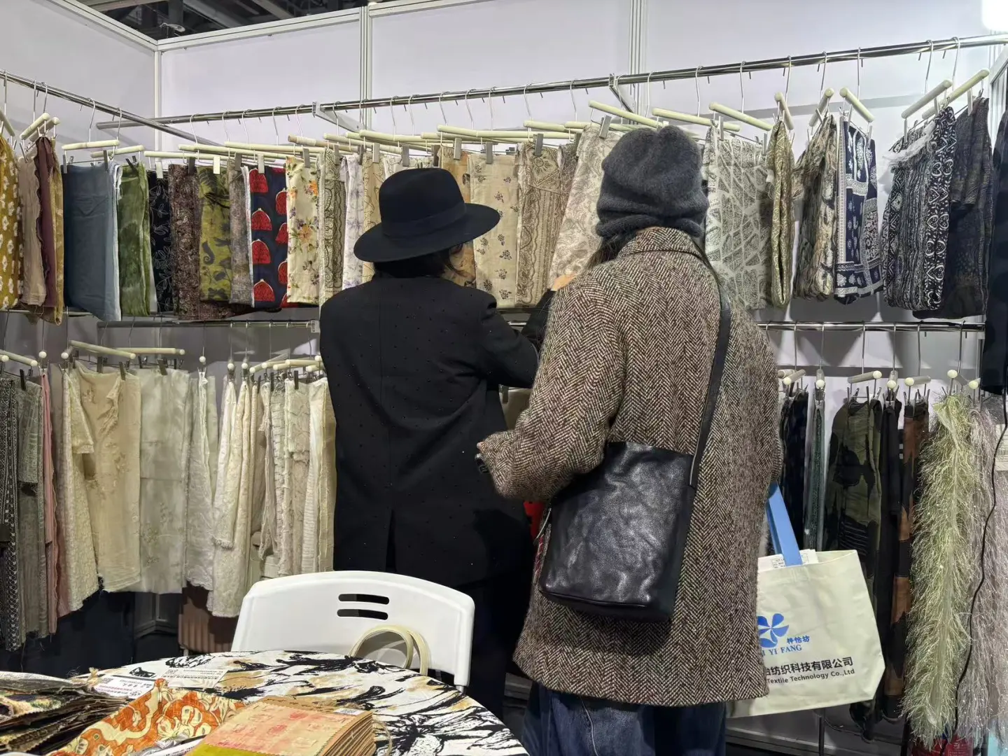 杭州纺织面料展、今天是最后一天啦～