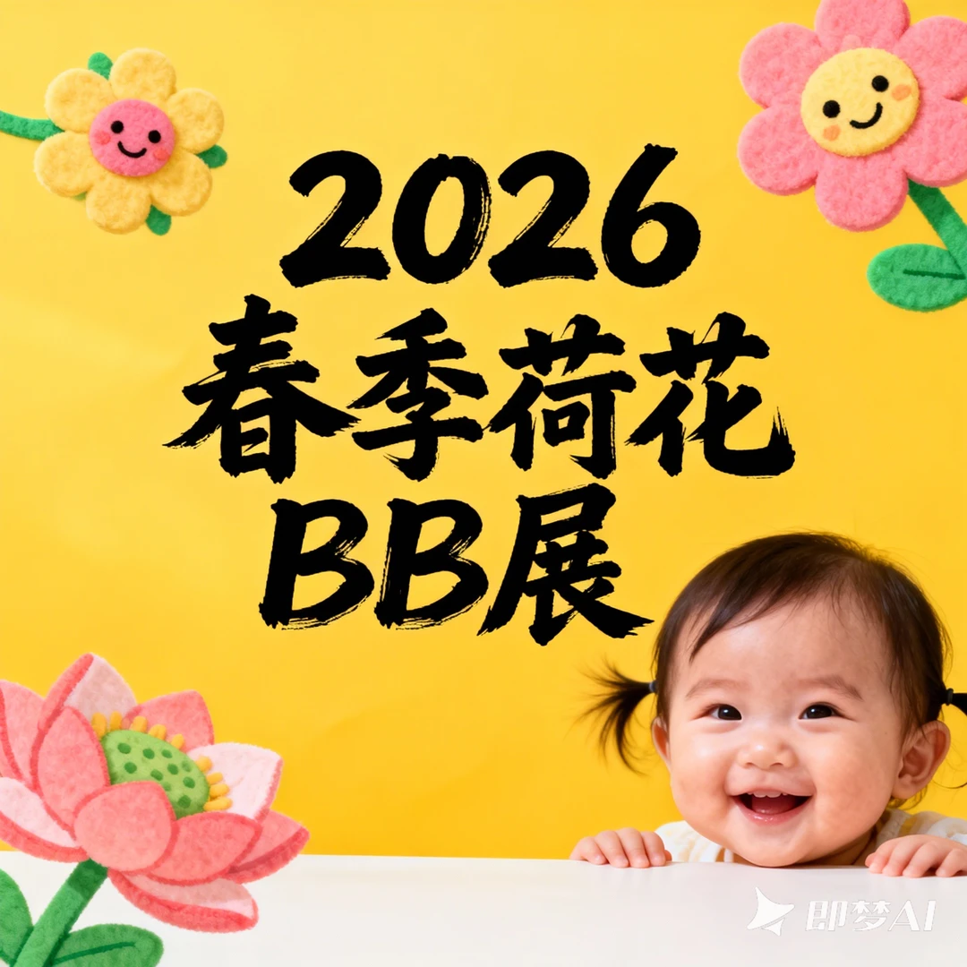 2026 年2月荷花BB展免費門票預留?️