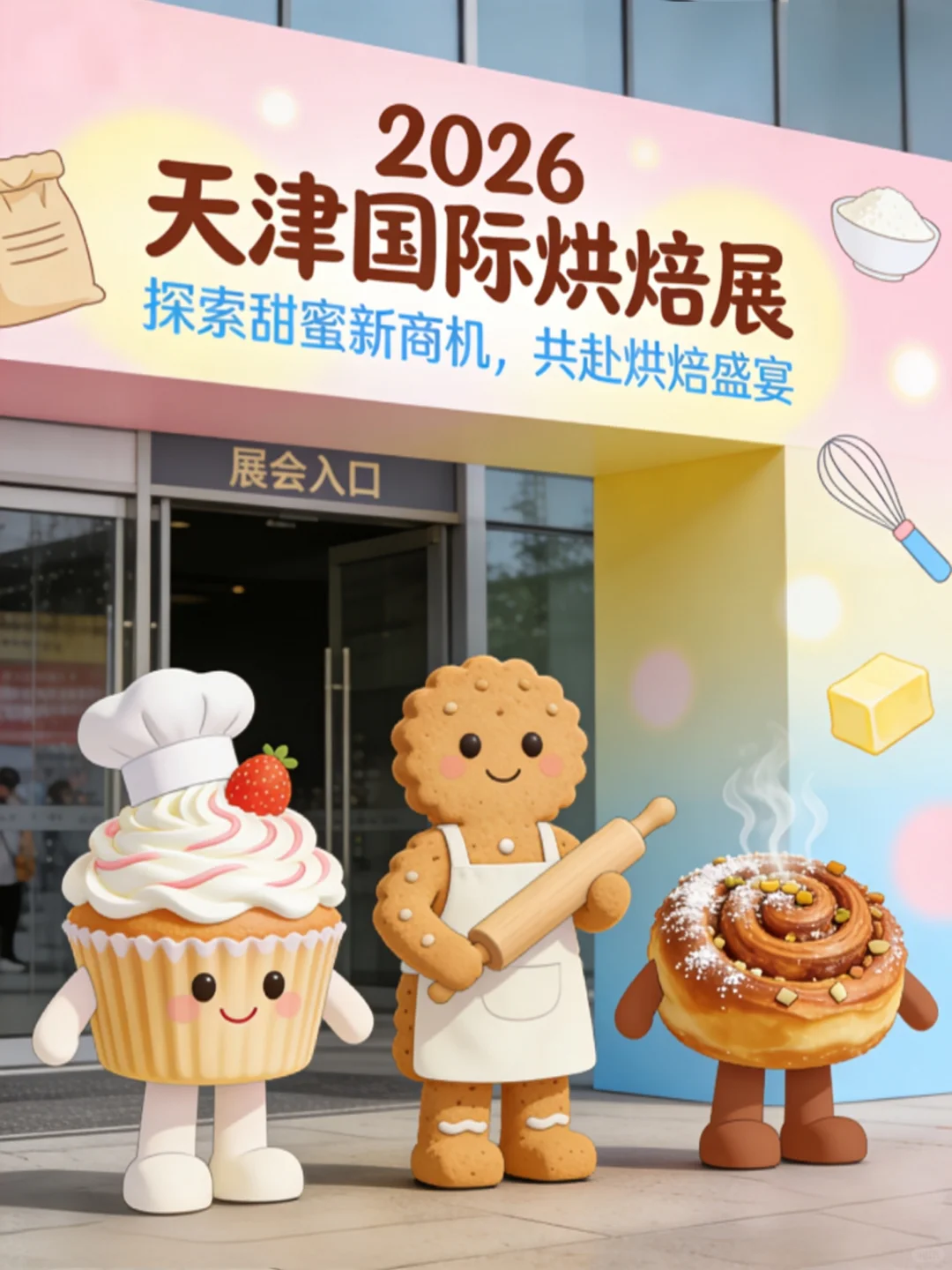 ?2026天津国际烘焙展｜全行业必冲的年度盛