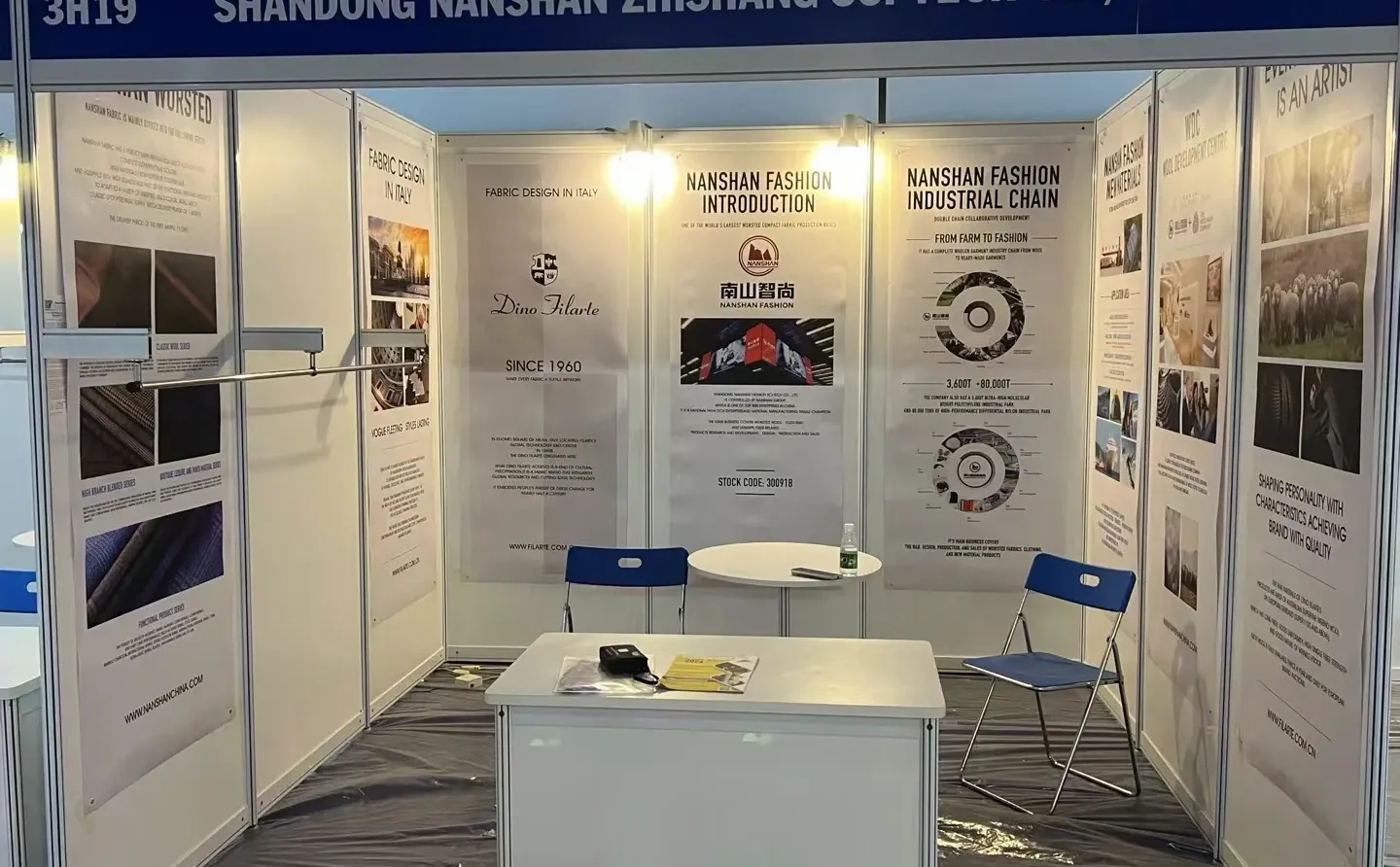 越南展会布展完毕，welcome