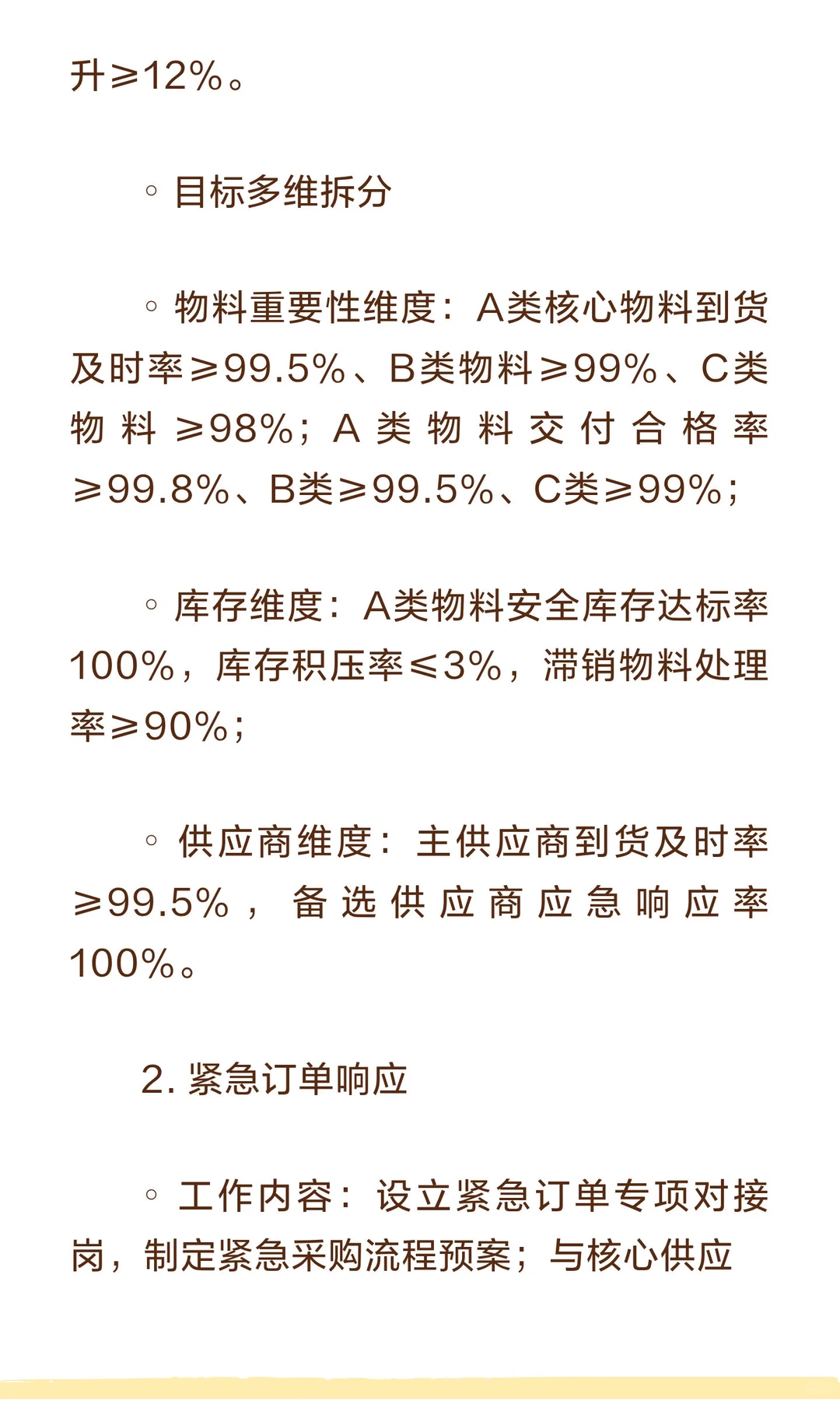 2026年供应采购部年度工作计划
