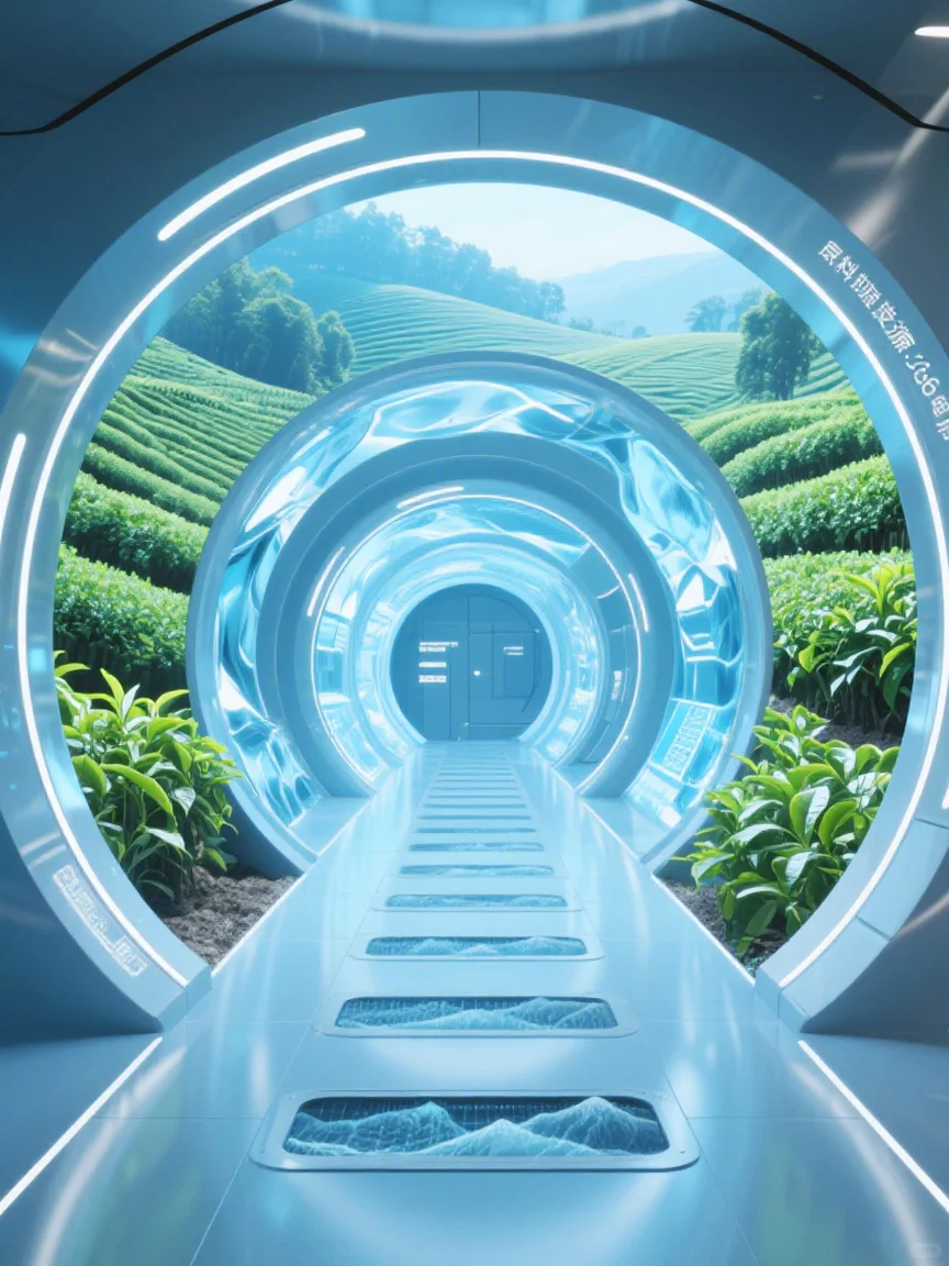 饮料科技展厅案例！这设计很哇塞！