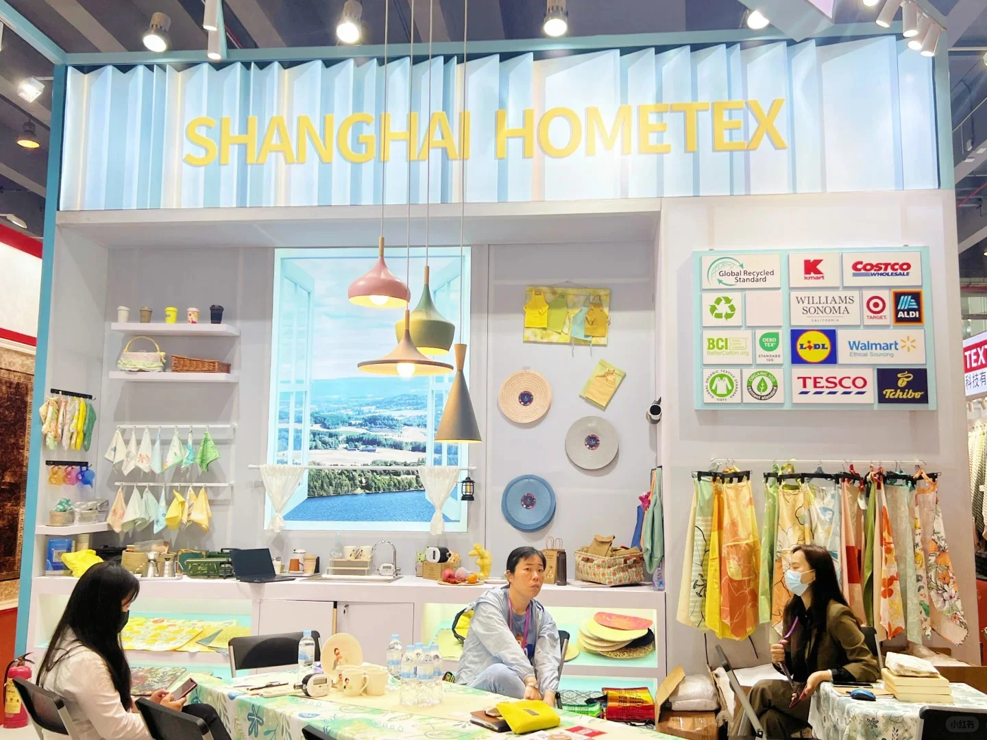 谁懂啊！这个家纺展台设计直接戳中审美✨