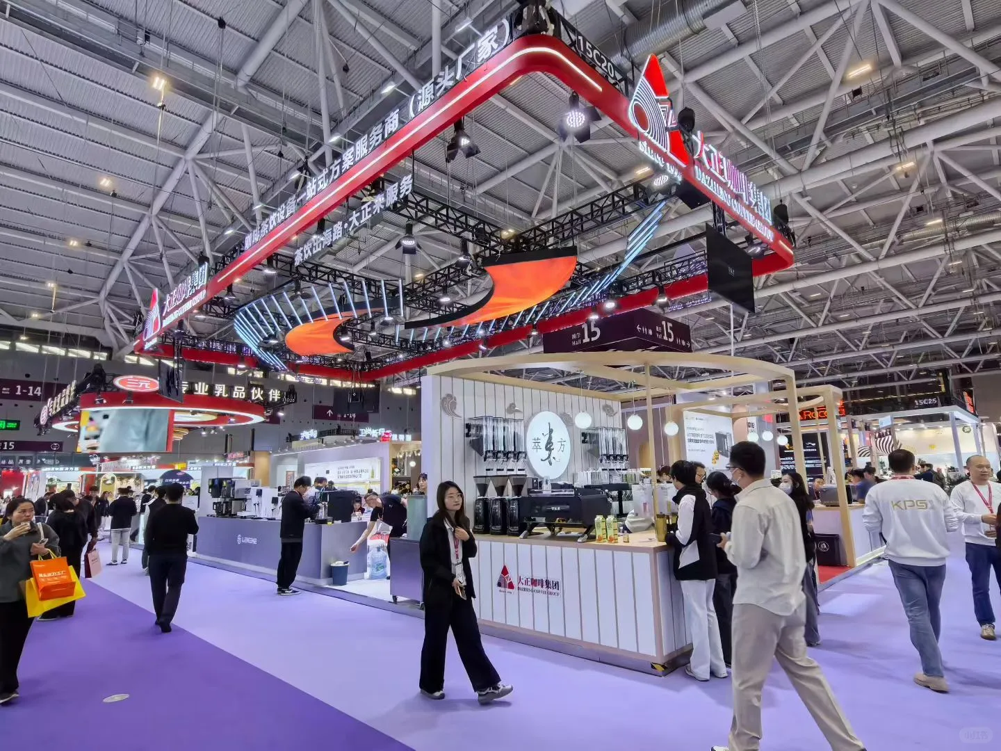 博华展览食品饮料展展台设计搭建