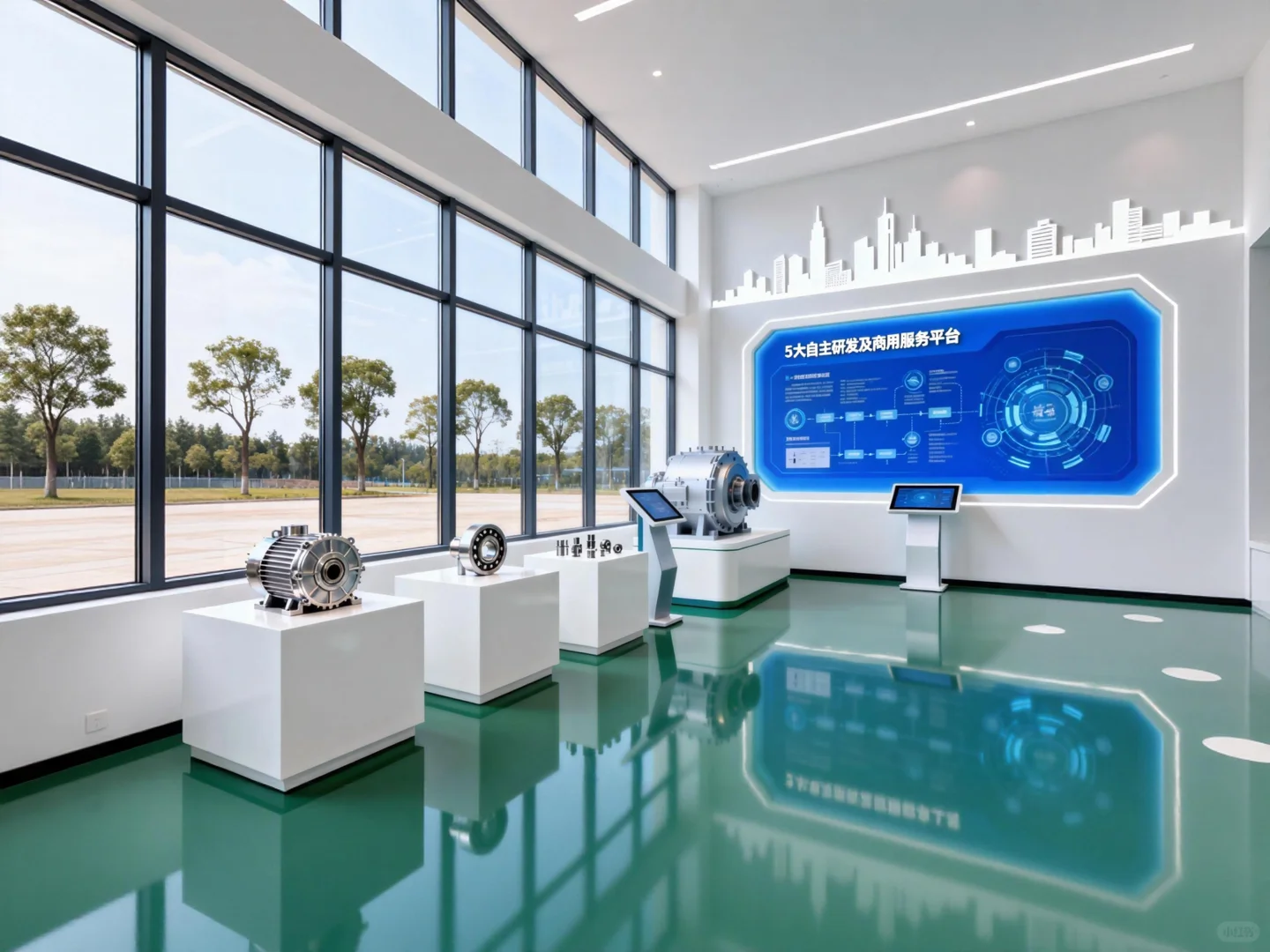 ?工厂展厅科技感直接拉满！