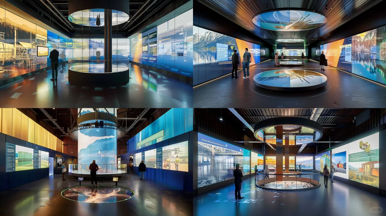 忙里偷闲-AI展厅练习