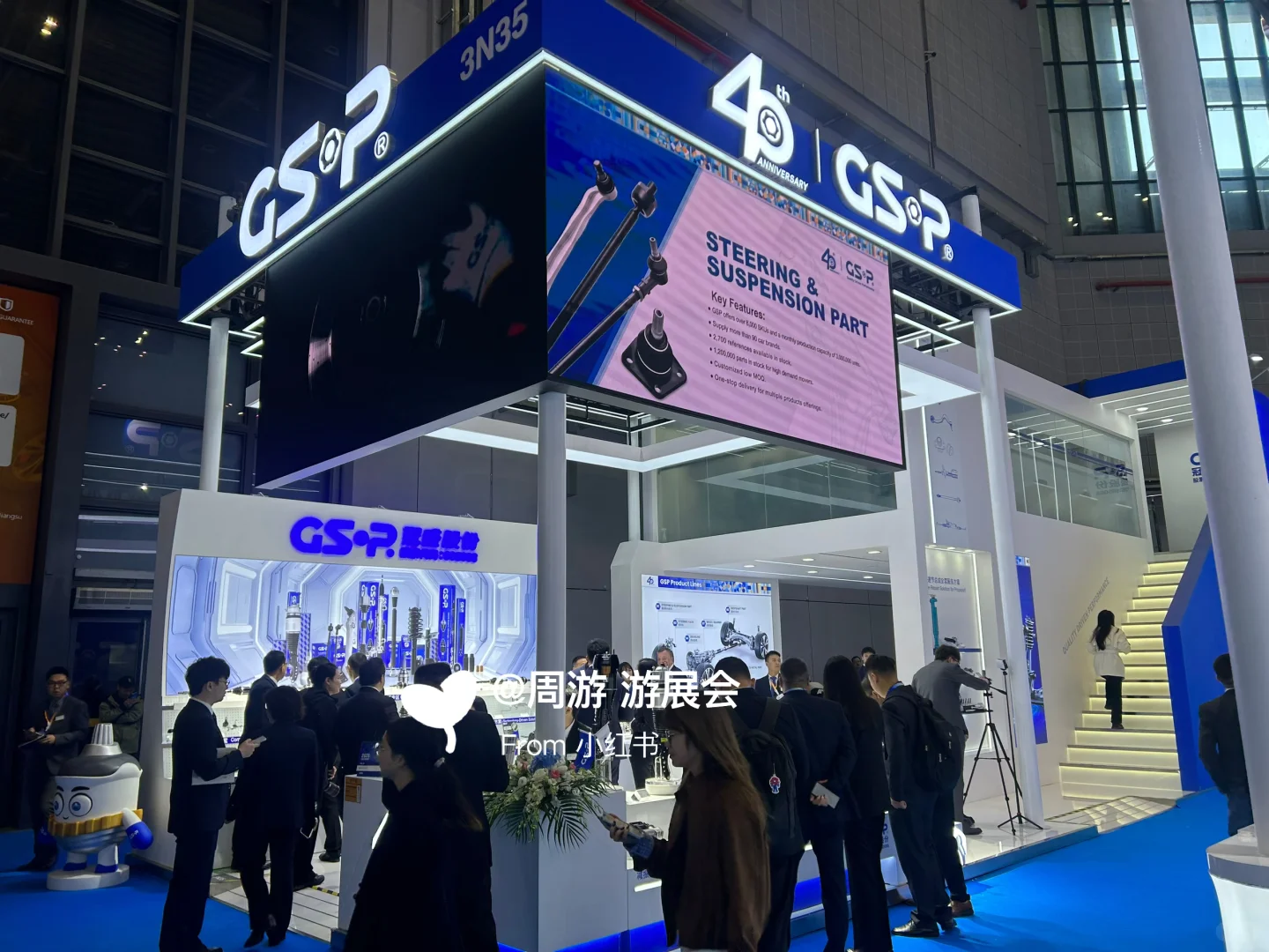 25上海法兰克福汽配展！6米超高展台样式❤️❤️