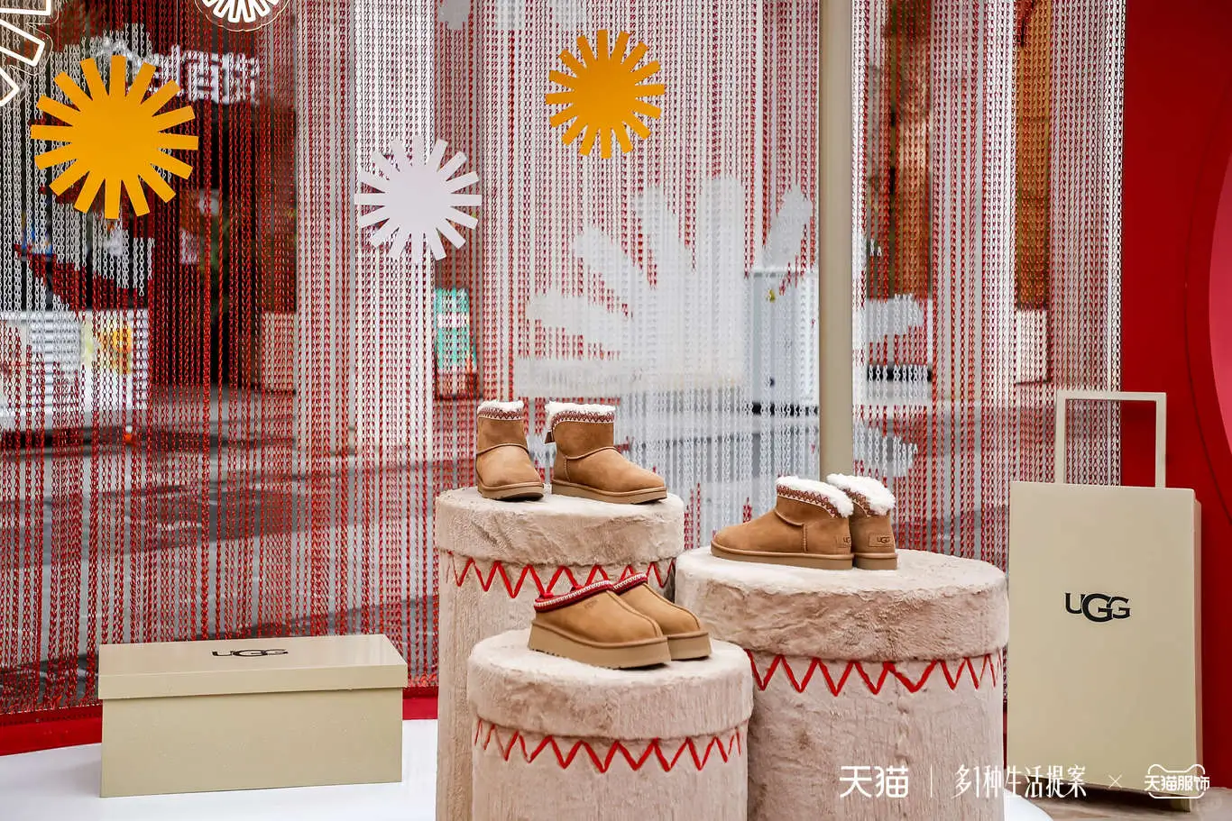 金属网帘封神！快闪展的氛围感全靠它