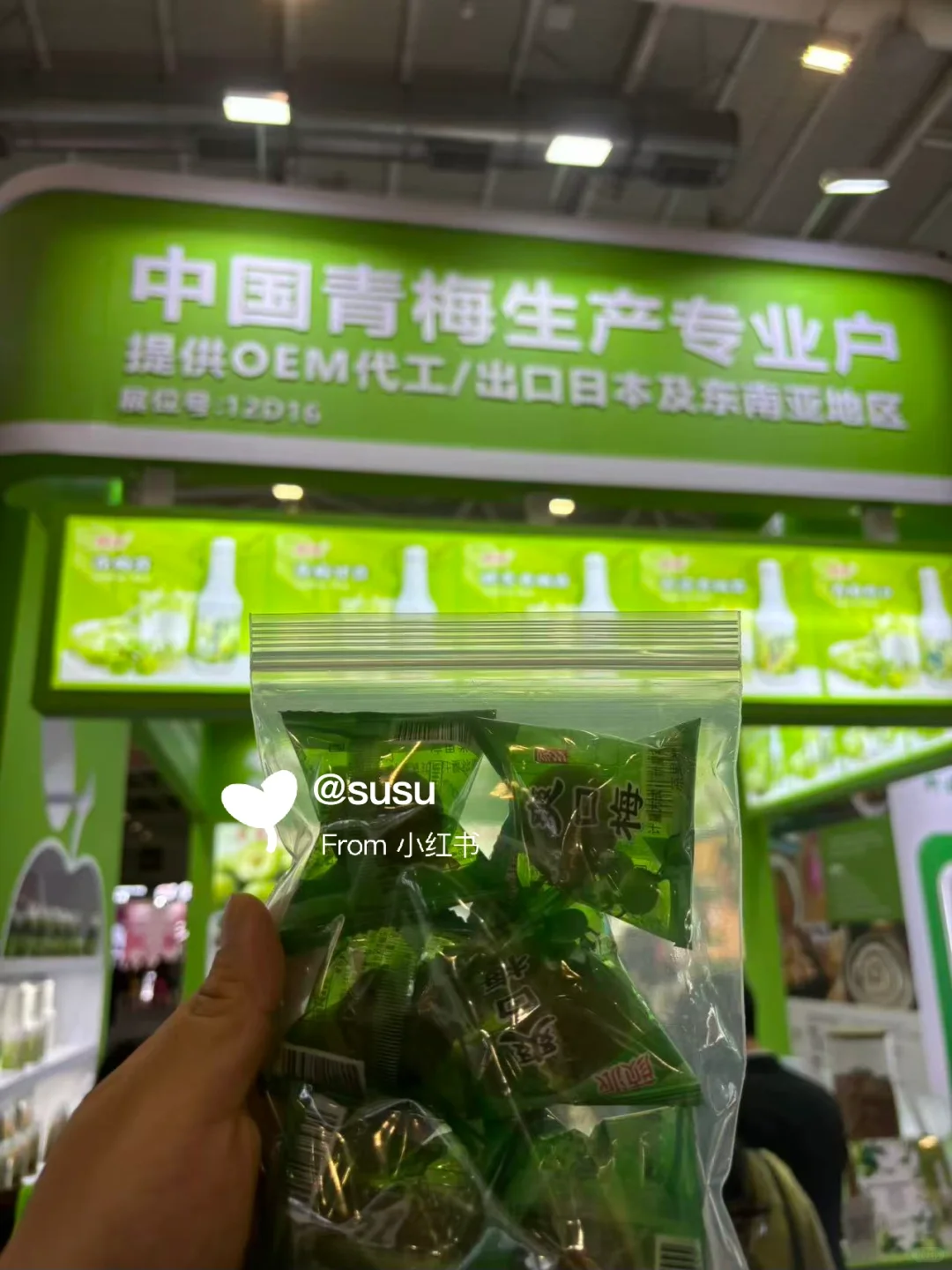 12.16逛国展 （羊毛?）真能试吃到饱..