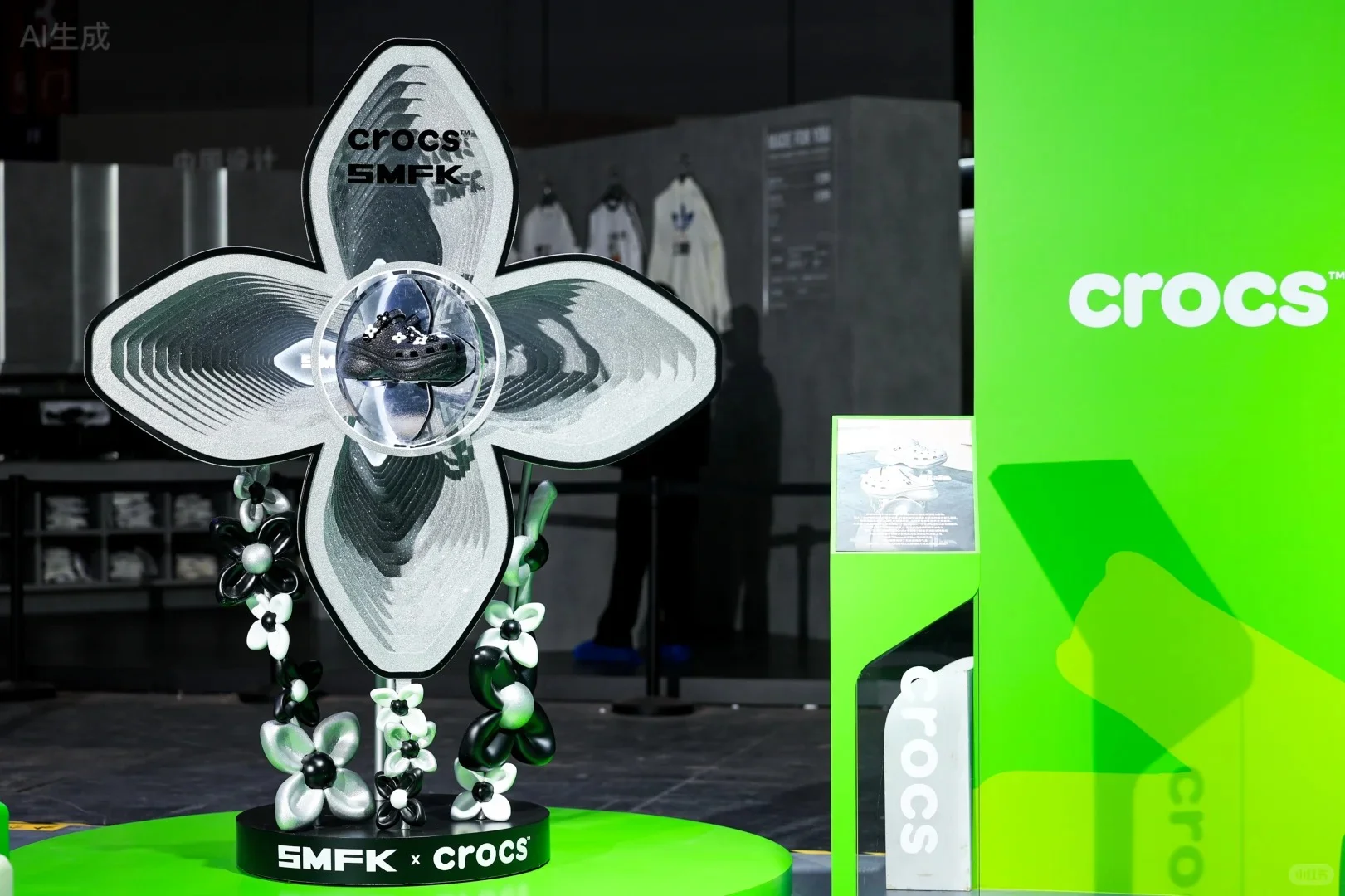 Crocs卡骆驰进博展台：「洞」见潮流新生态